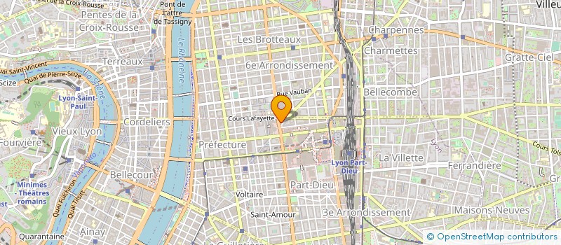 localisation de l'entreprise SCI LUMIERE  LYON