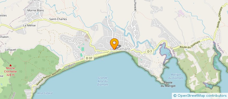 localisation de l'entreprise SCI LUMIERE DOUCE  DIAMANT