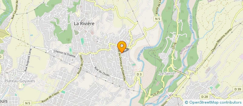 localisation de l'entreprise SCI LUMIJOSAS  SAINT-LOUIS