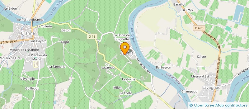 localisation de l'entreprise SCI LUMIL  MOULON