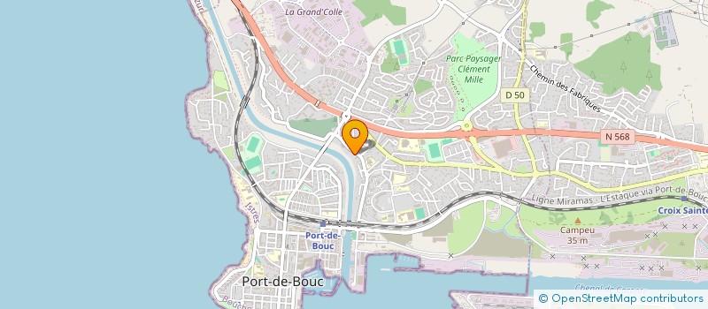 localisation de l'entreprise SCI LUMILE  PORT-DE-BOUC