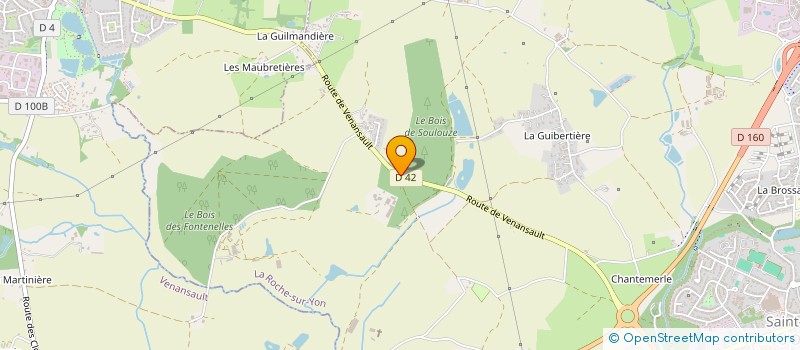 localisation de l'entreprise SCI LUMO  ROCHE SUR YON (LA)