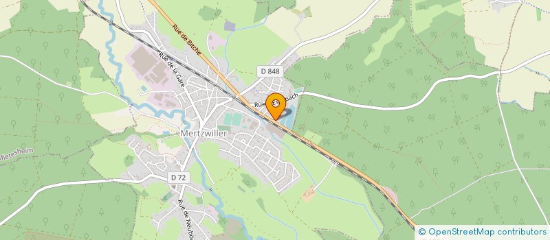 localisation de l'entreprise SCI LUNA  MERTZWILLER