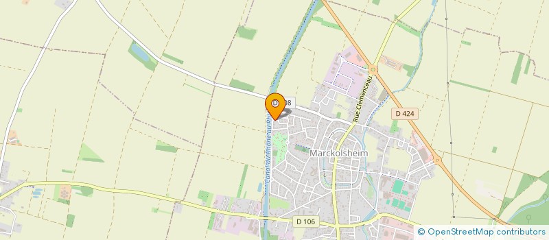 localisation de l'entreprise SCI LUNA  MARCKOLSHEIM