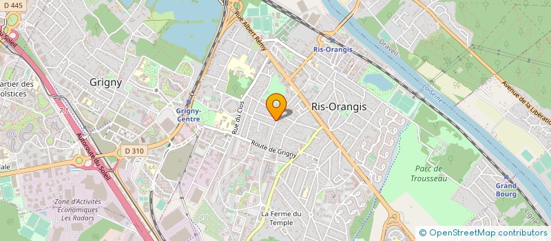 localisation de l'entreprise SCI LUNA à RIS-ORANGIS