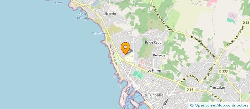 localisation de l'entreprise SCI LUNA  LA TURBALLE