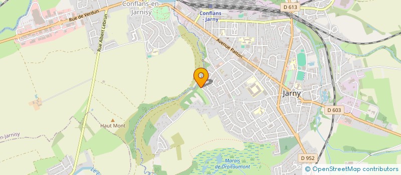 localisation de l'entreprise SCI LUNA  JARNY