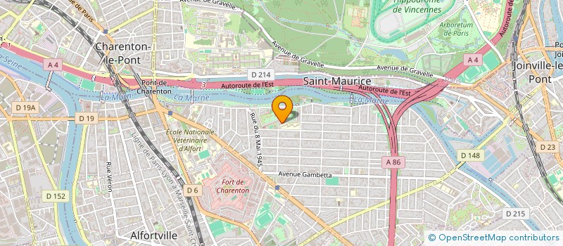 localisation de l'entreprise SCI LUNA ET BELAMI à MAISONS-ALFORT