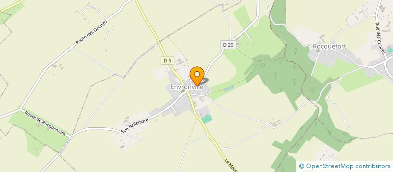 localisation de l'entreprise SCI LUNACH  ENVRONVILLE