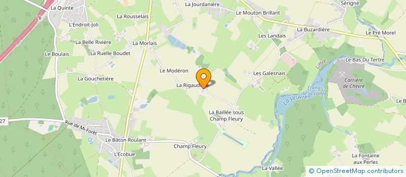 localisation de l'entreprise SCI LUNAIRE  LIFFRE