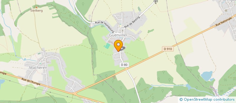 localisation de l'entreprise SCI LUNAIRE  GUENVILLER