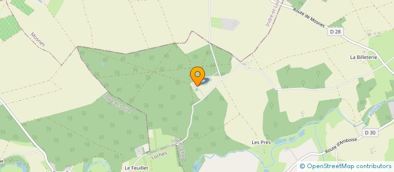 localisation de l'entreprise SCI LUNAIS  VALLIERES-LES-GRANDES