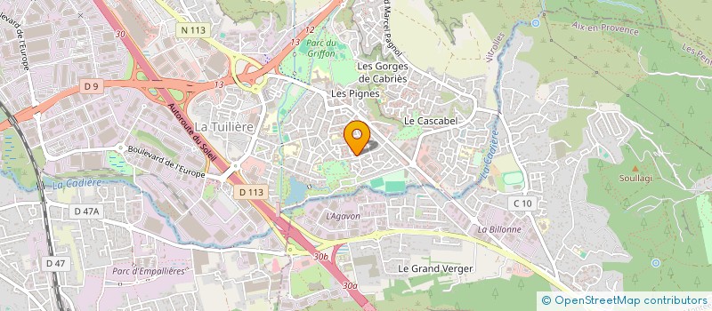 localisation de l'entreprise SCI LUNALI 1 à VITROLLES