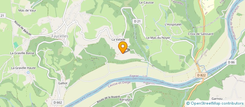 localisation de l'entreprise SCI LUNAN BLEU  LENTILLAC-ST-BLAISE