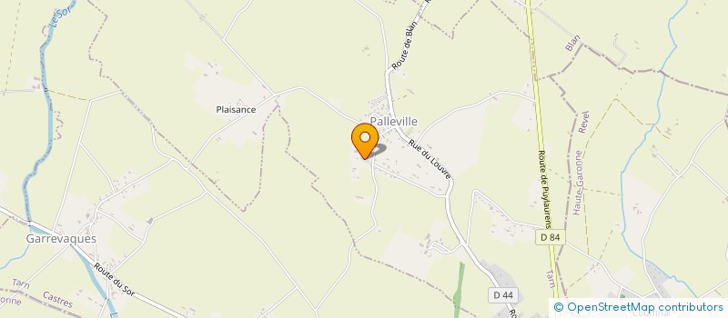 localisation de l'entreprise SCI LUNARDELLI FAMILY  PALLEVILLE