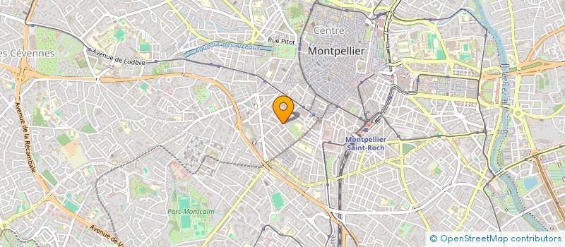 localisation de l'entreprise SCI LUNARET à MONTPELLIER
