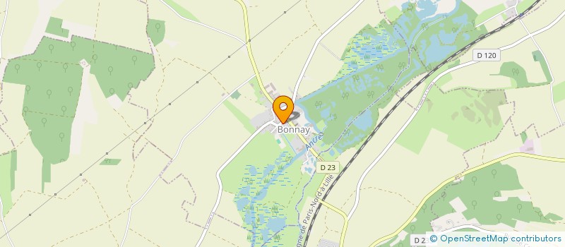 localisation de l'entreprise SCI LUNASYMA  BONNAY