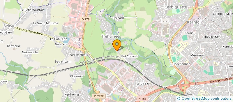 localisation de l'entreprise SCI LUNDY à VANNES