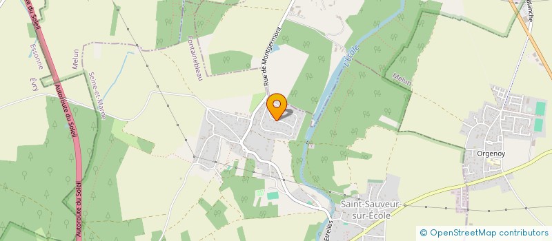 localisation de l'entreprise SCI LUNE POURPRE  SAINT-SAUVEUR-SUR-ECOLE