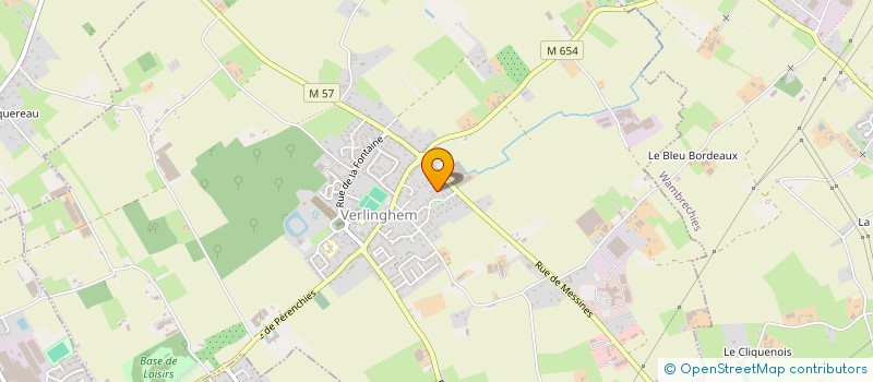 localisation de l'entreprise SCI LUNEAU CEAC  VERLINGHEM