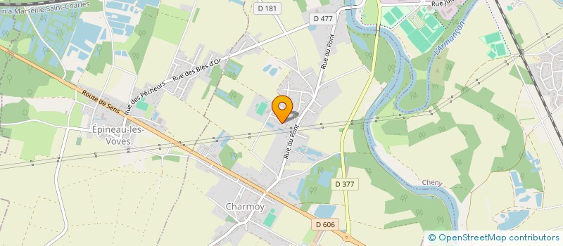 localisation de l'entreprise SCI LUNES  CHARMOY