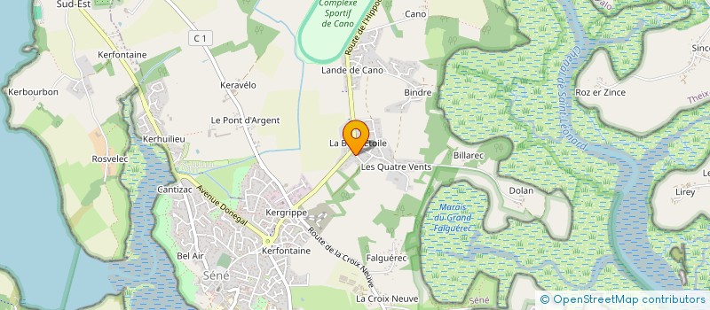 localisation de l'entreprise SCI LUNICK à SENE