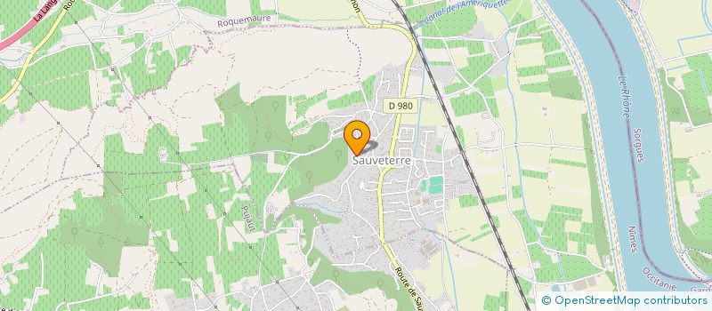 localisation de l'entreprise SCI LUNICK  SAUVETERRE