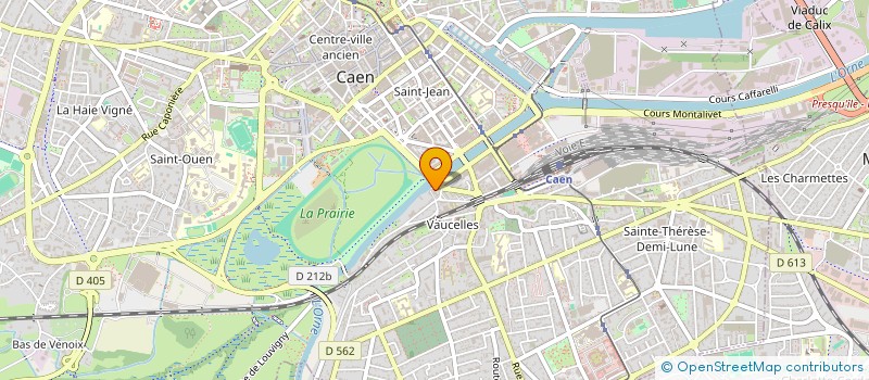 localisation de l'entreprise SCI LUNIQUE  CAEN
