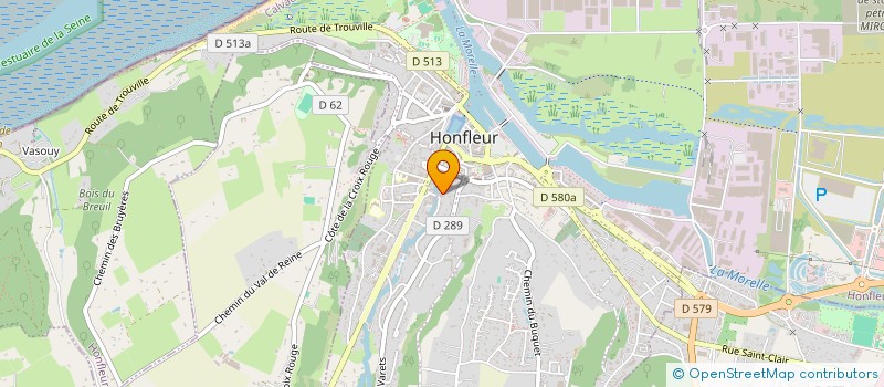 localisation de l'entreprise SCI LUNIVIR à HONFLEUR