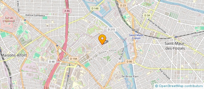 localisation de l'entreprise SCI LUNO à SAINT-MAUR-DES-FOSSES