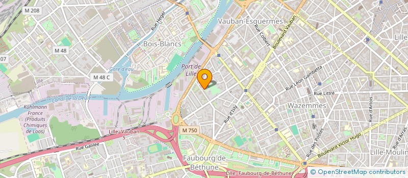 localisation de l'entreprise SCI LUODE à LILLE