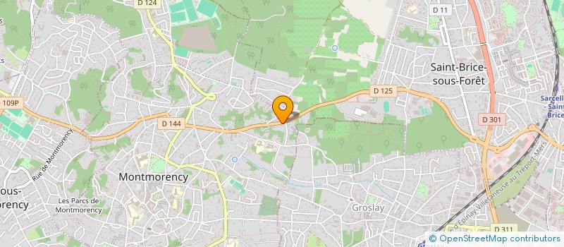 localisation de l'entreprise SCI LUONG  MONTMORENCY