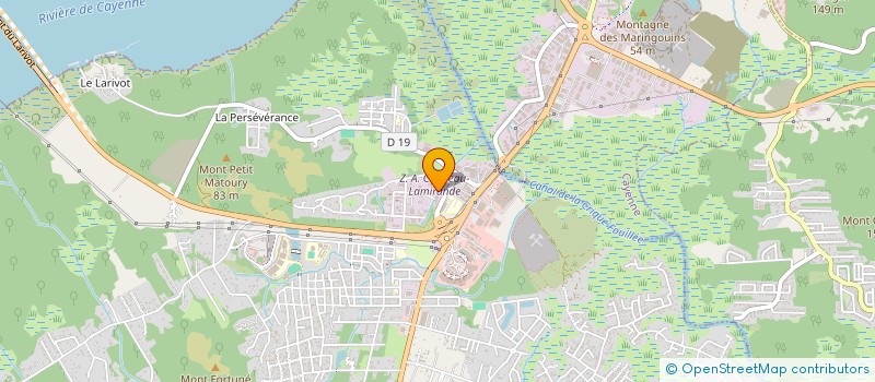 localisation de l'entreprise SCI LUOR  MATOURY