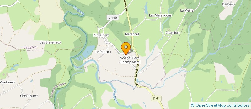 localisation de l'entreprise SCI LUPSOLIS  NOALHAT