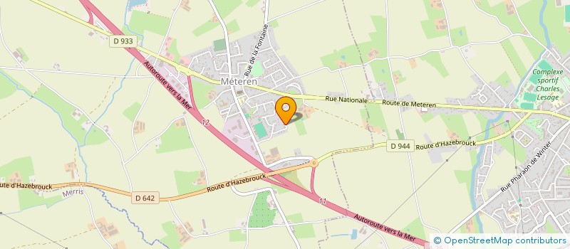 localisation de l'entreprise SCI LUPULINE  METEREN