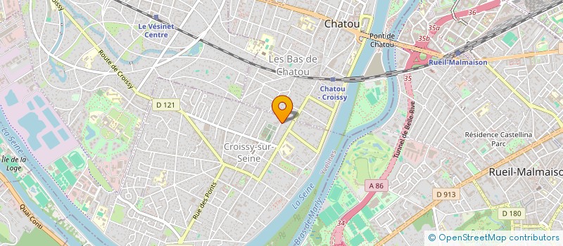 localisation de l'entreprise SCI LUPUS  CROISSY-SUR-SEINE