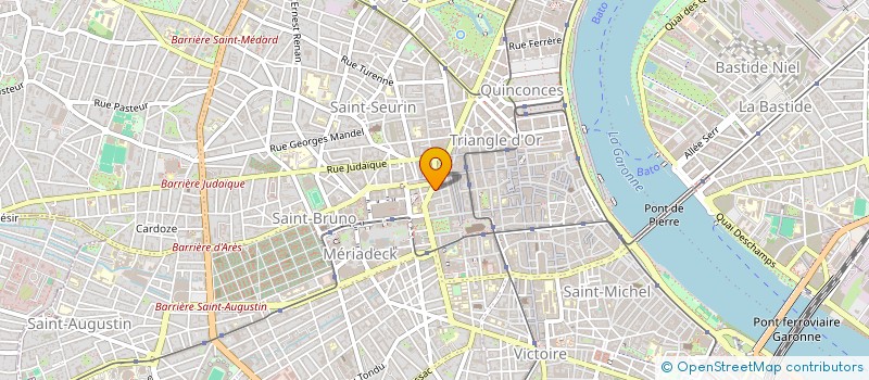 localisation de l'entreprise SCI LURBE UN  BORDEAUX