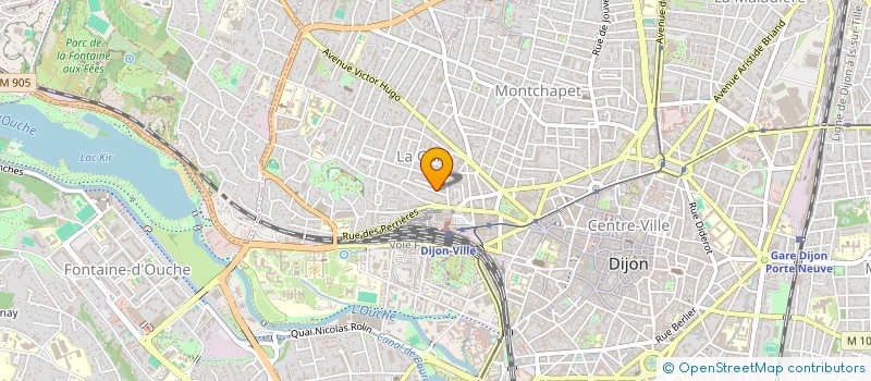 localisation de l'entreprise SCI LURE à DIJON