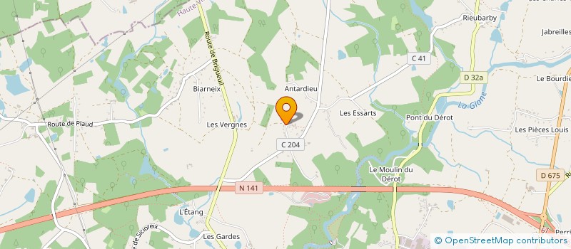 localisation de l'entreprise SCI LURECHA à SAINT-JUNIEN