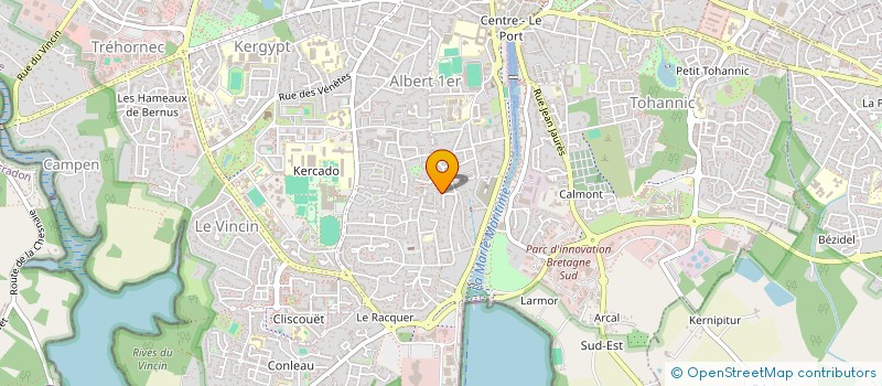 localisation de l'entreprise SCI LUREL à VANNES