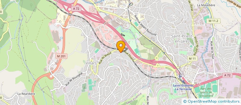 localisation de l'entreprise SCI LURES à VILLARS