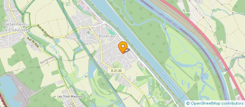 localisation de l'entreprise SCI LUREVA  ROSENAU