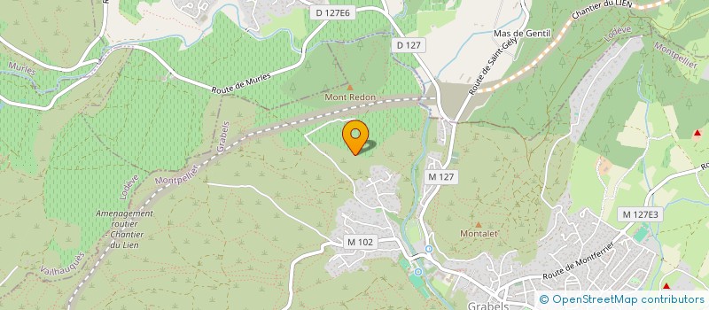 localisation de l'entreprise SCI LURI  GRABELS