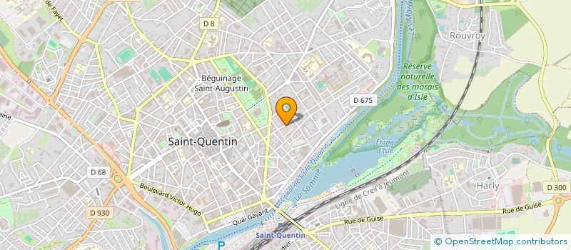 localisation de l'entreprise SCI LUROJOTO à SAINT-QUENTIN