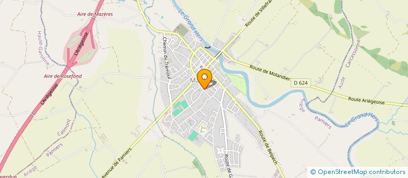 localisation de l'entreprise SCI LUSIEM à MAZERES