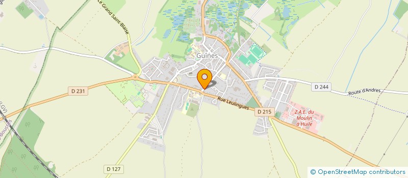 localisation de l'entreprise SCI LUSITANA  GUINES