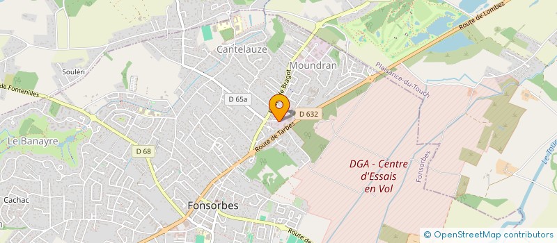 localisation de l'entreprise SCI LUSITANIA PROMOTION  FONSORBES