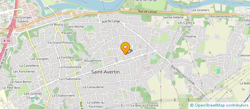 localisation de l'entreprise SCI LUSSAC  SAINT-AVERTIN