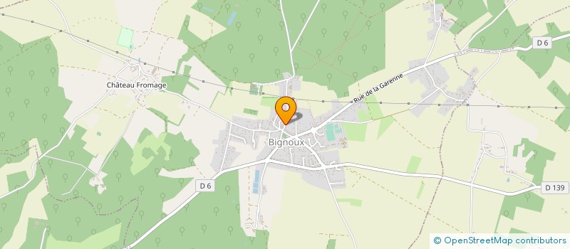 localisation de l'entreprise SCI LUSSIERJACQUEMARTGEORGESAND  BIGNOUX