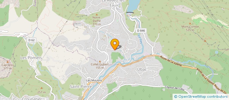 localisation de l'entreprise SCI LUSTIG  LE REVEST-LES-EAUX